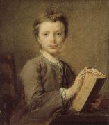 PERRONNEAU, Jean-Baptiste, A Boy with a Book
